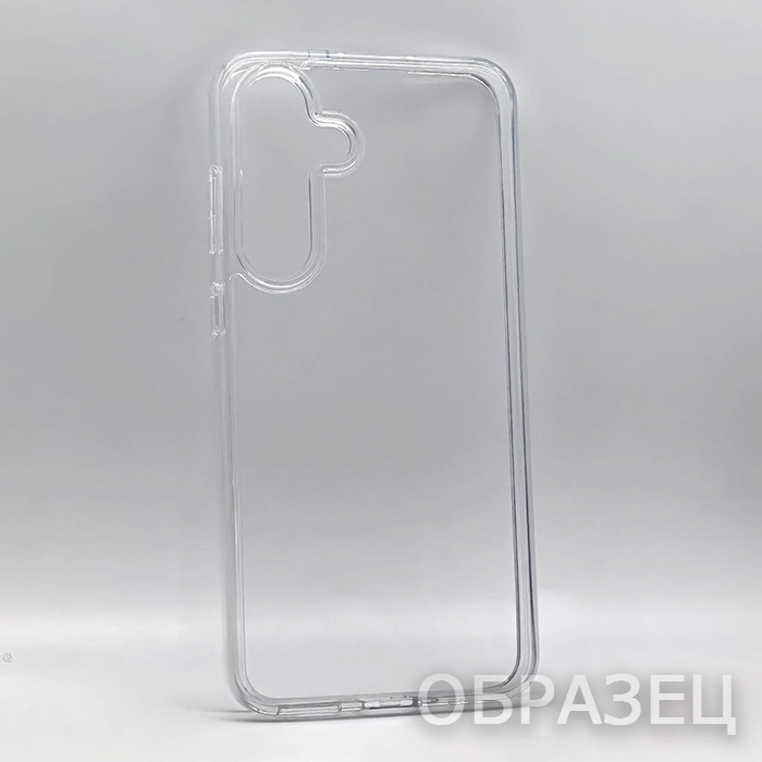 Samsung S25 FE. Накладка, силикон + пластик, Heavy Clear Case, прозрачный