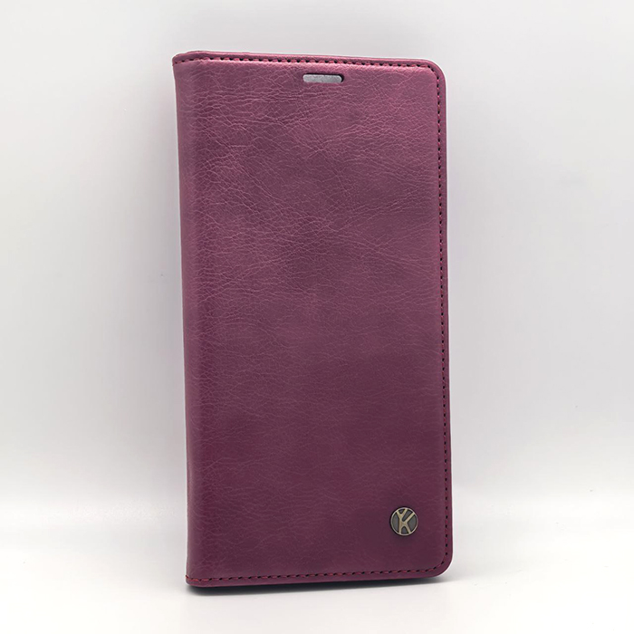 iPhone 17 Pro Max. Книжка, YK BST Leather тип 2, бордовый