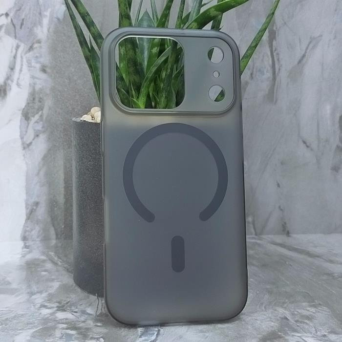 iPhone 17 Pro. Накладка, BST PC Matte Mag, матовый черный