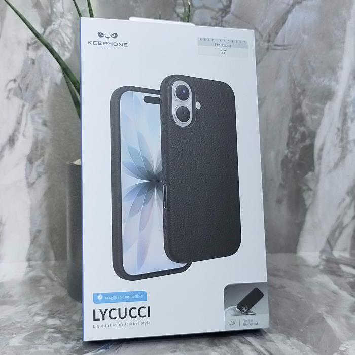 iPhone 17. Накладка, Keephone LYCUCCI, черный