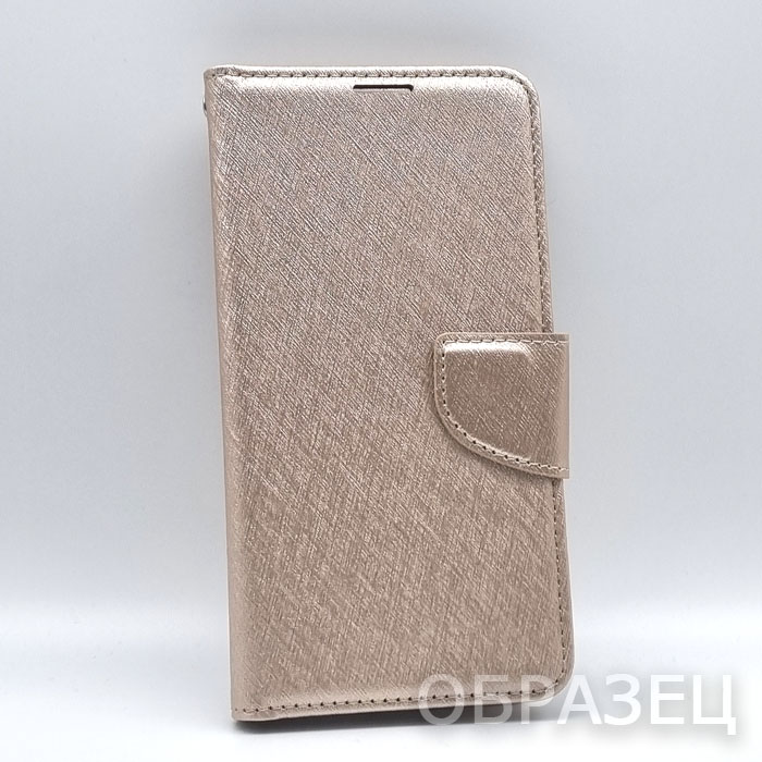 Samsung A07. Книжка, Alivo, золотой