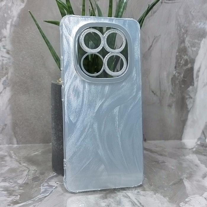 Xiaomi Redmi Note 14 Pro 5G. Накладка, Simple Camera Shine, перламутровый