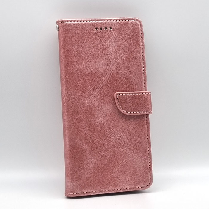 Tecno Pova 7. Книжка, Classic PU Leather, розовый