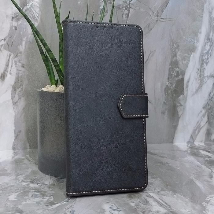 Huawei Honor X7d. Книжка, Classic Simple Leather, черный