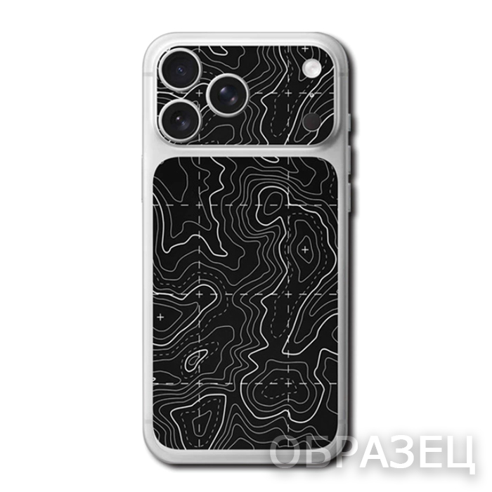 iPhone 17 Pro Max. Наклейка, блок камеры и задняя панель, C6119