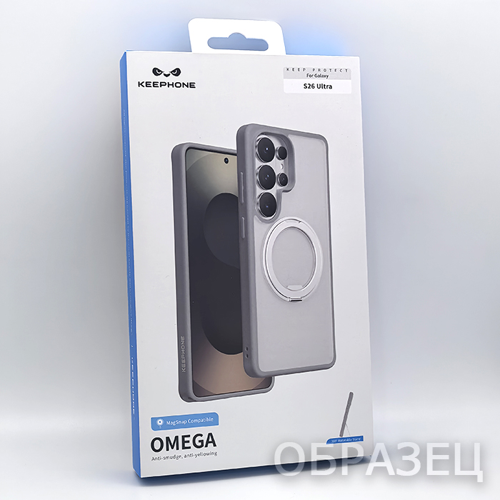 Samsung S26 Ultra. Накладка, Keephone OMEGA, серый
