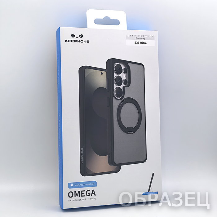 Samsung S26 Ultra. Накладка, Keephone OMEGA, черный