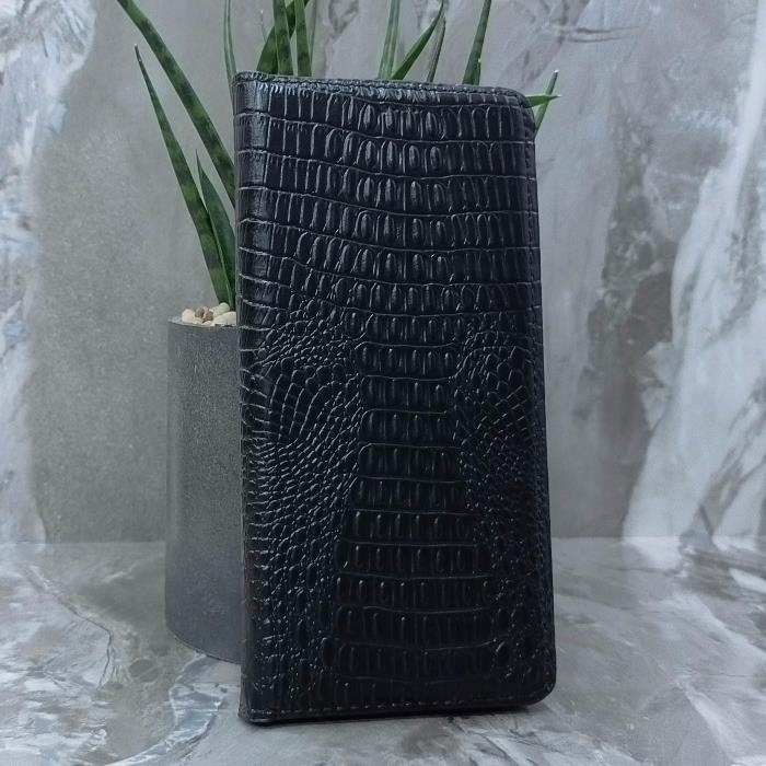 Samsung S26 Ultra. Книжка, BST Croc Leather, черный