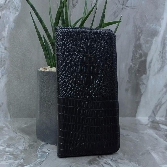 Samsung S26. Книжка, BST Croc Leather, черный