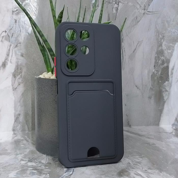 Realme C83. Накладка, New Slim Card, черный