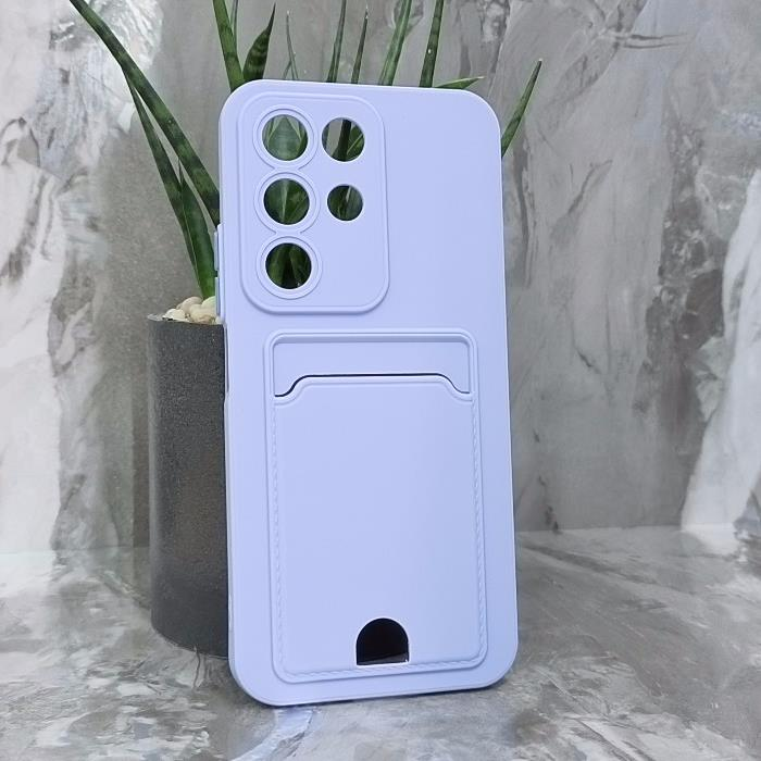 Realme C85. Накладка, New Slim Card, сиреневый