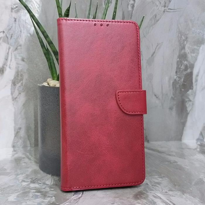 Huawei Nova 15. Книжка, Classic PU Leather, красный