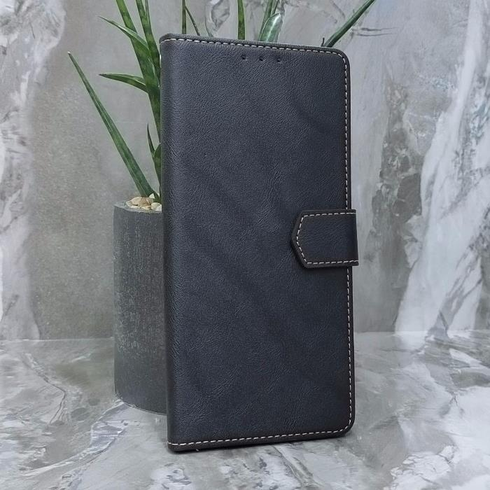 Xiaomi Redmi A7 Pro. Книжка, Classic Simple Leather, черный