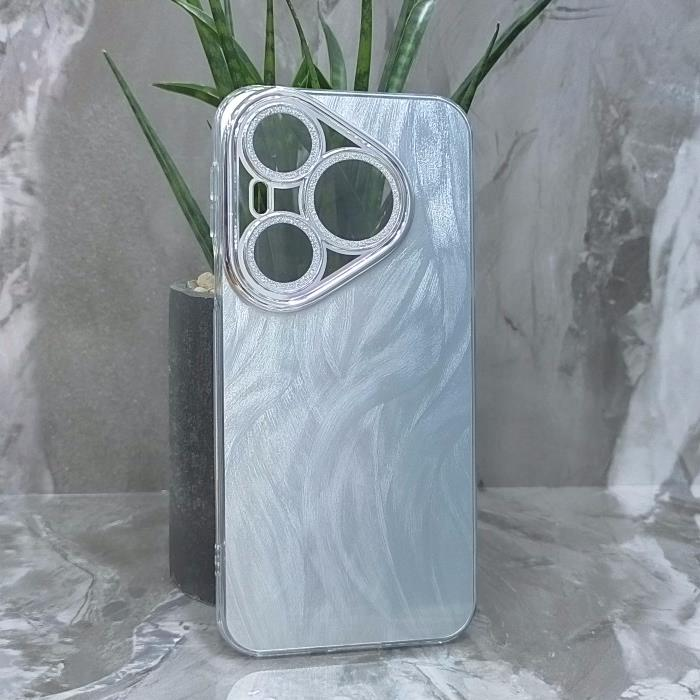 Huawei Pura 90 Pro. Накладка, Simple Camera Shine, перламутровый