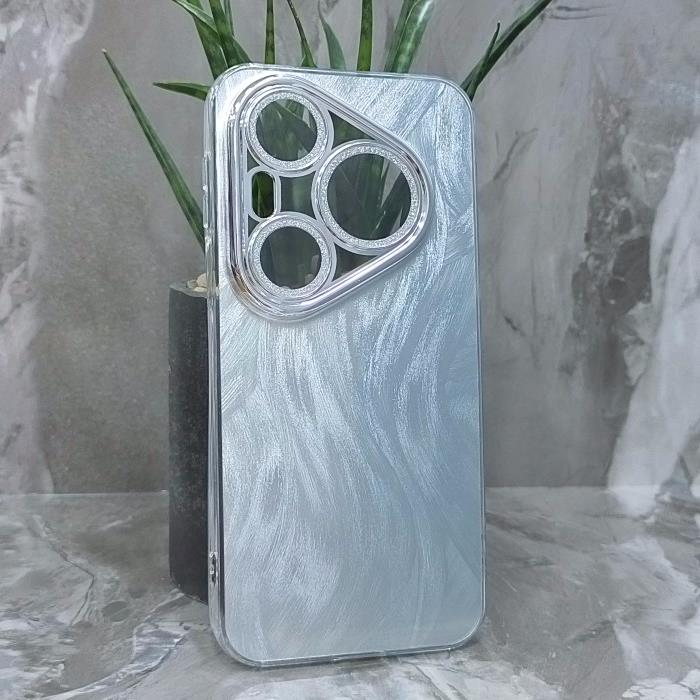 Huawei Pura 90 Pro Max. Накладка, Simple Camera Shine, перламутровый