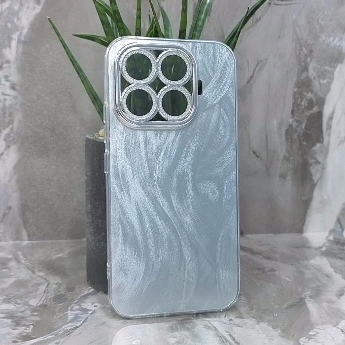 Xiaomi 17T. Накладка, Simple Camera Shine, перламутровый