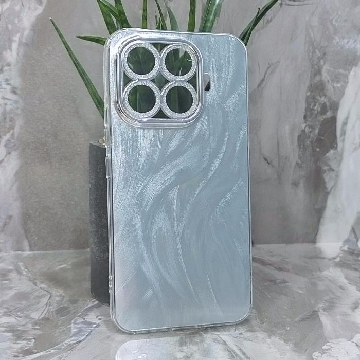Xiaomi 17T Pro. Накладка, Simple Camera Shine, перламутровый