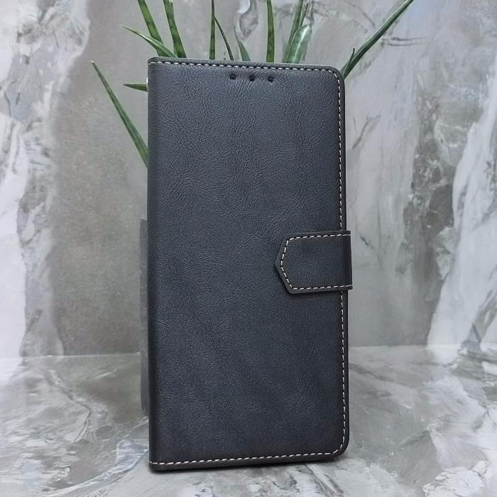 Huawei Honor X6e. Книжка, Classic Simple Leather, черный