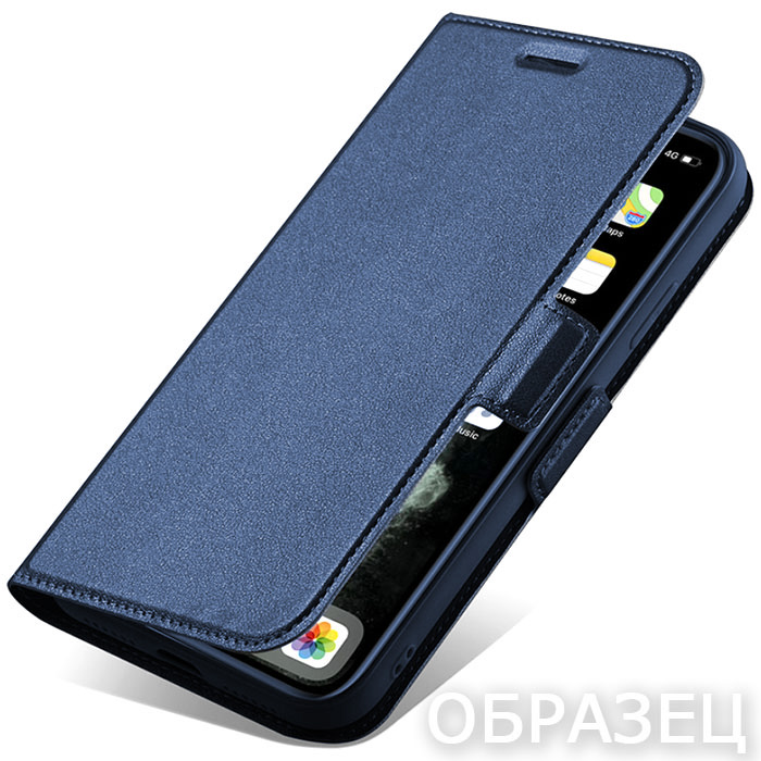 Samsung A5 2017. Книжка, Aunote, синий