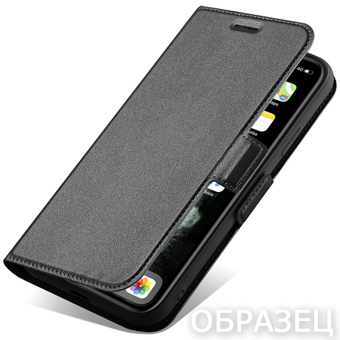 Samsung A5 2017. Книжка, Aunote, черный