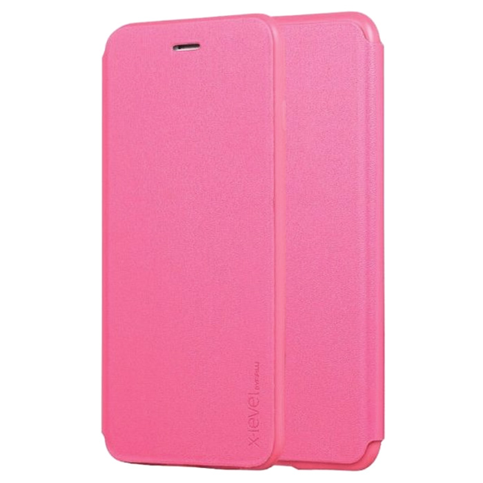 Samsung S8 Plus. Книжка, X-Level Slim, розовый