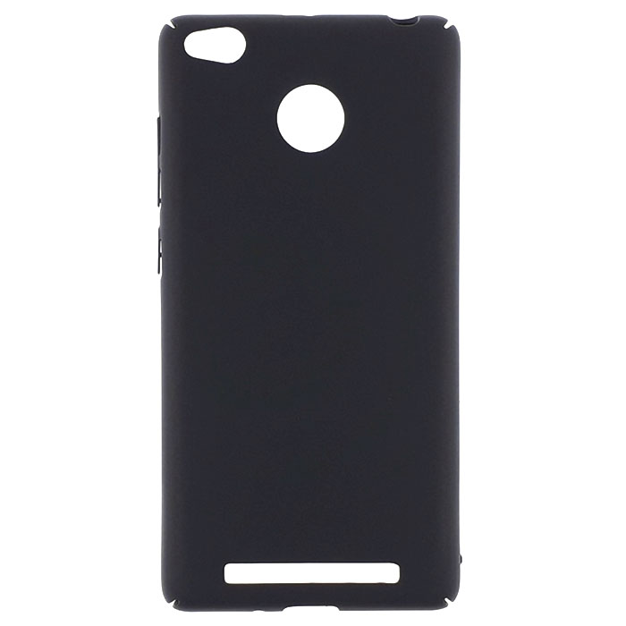 Xiaomi 3s. Накладка, пластик, черный