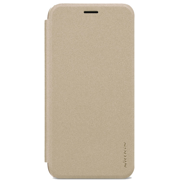Huawei Nova Lite 2017. Книжка, Nillkin, золотой