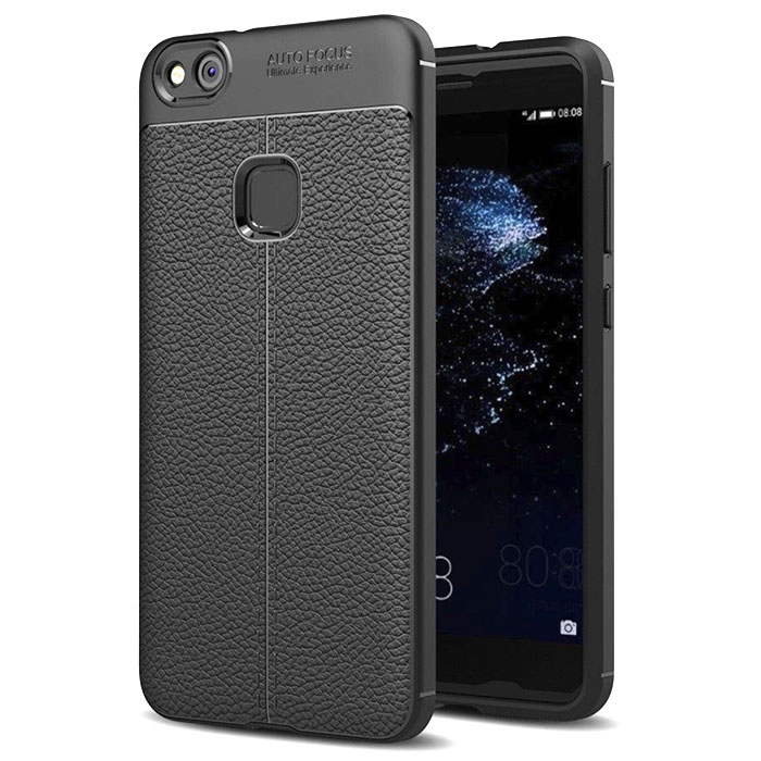 Huawei P10 Lite. Накладка, силикон, Ultimate Experience, черный