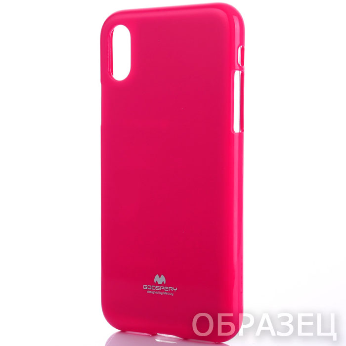 Samsung A7. Накладка, силикон, Goospery Mercury, розовый