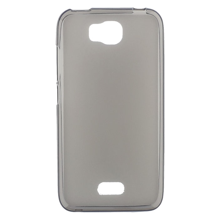 Huawei Y541. Накладка, силикон, матовый, серый