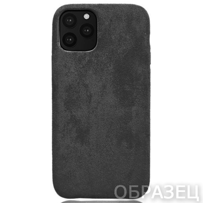 Samsung S9. Накладка, Alcantara Cover, черный
