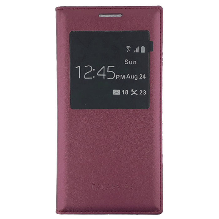 Samsung Note 4. Книжка, S-View, бордовый