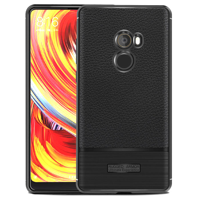 Xiaomi Mix 2. Накладка, силикон, Ultimate Experience, тип 2, черный