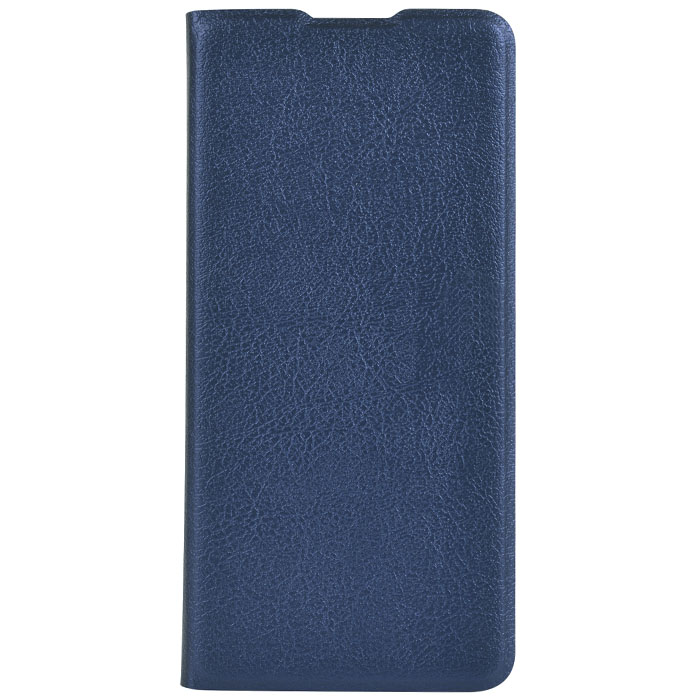 Samsung A6 2018. Книжка, экокожа, пластиковая вкладка, синий