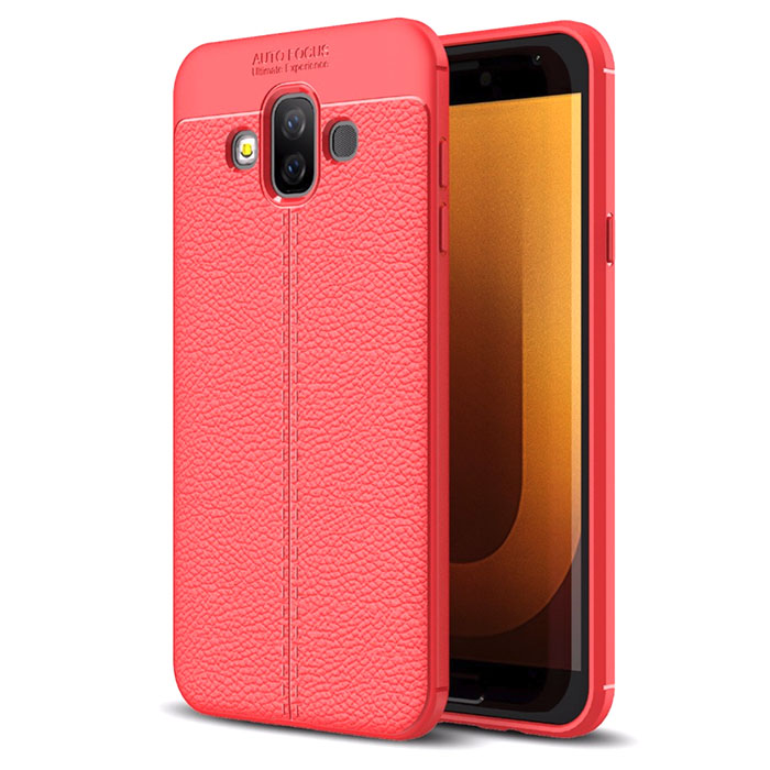 Samsung J7 Duo 2018. Накладка, силикон, Ultimate Experience, красный